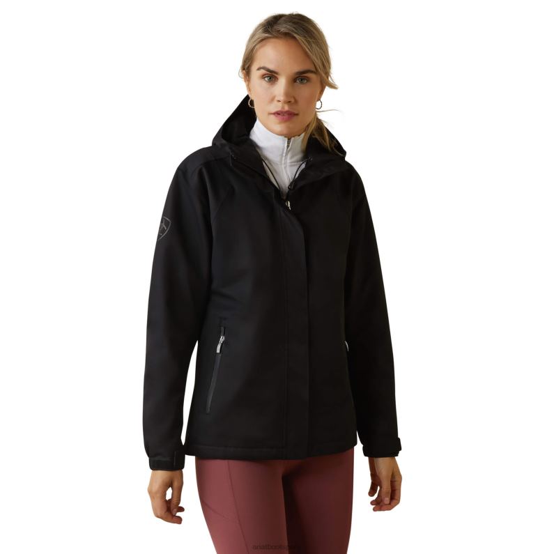 Ariat tapas mujer chaqueta impermeable para espectadores P0RPZ3562 negro