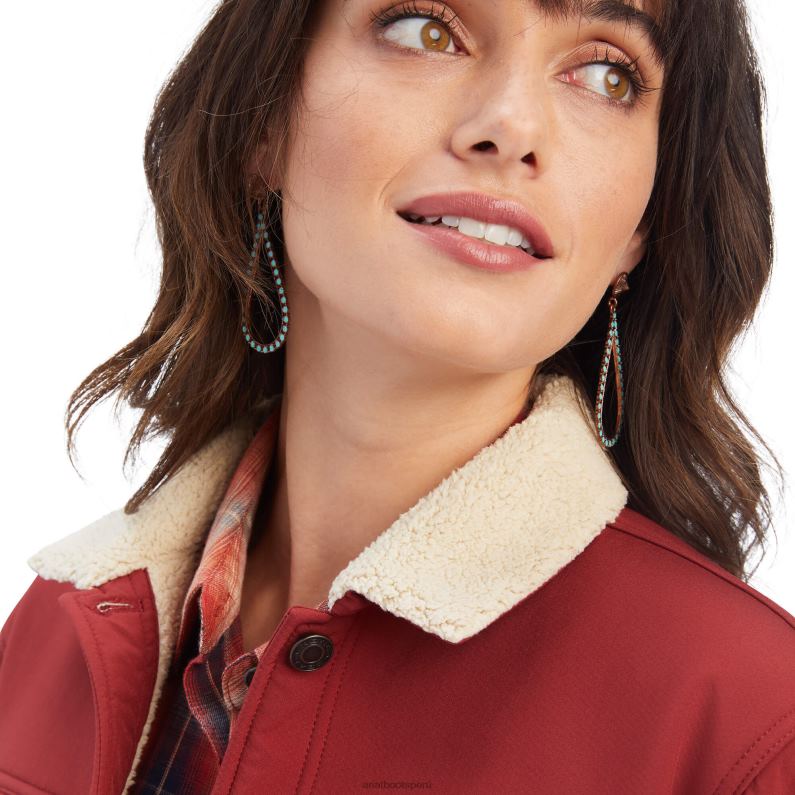 Ariat tapas mujer chaqueta softshell estilo camionero P0RPZ3623 colorete rojo