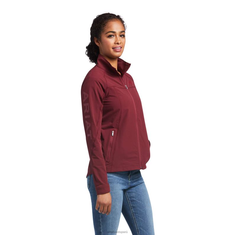Ariat tapas mujer chaqueta softshell ágil P0RPZ3487 zinfandel