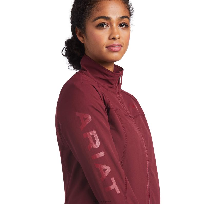 Ariat tapas mujer chaqueta softshell ágil P0RPZ3487 zinfandel