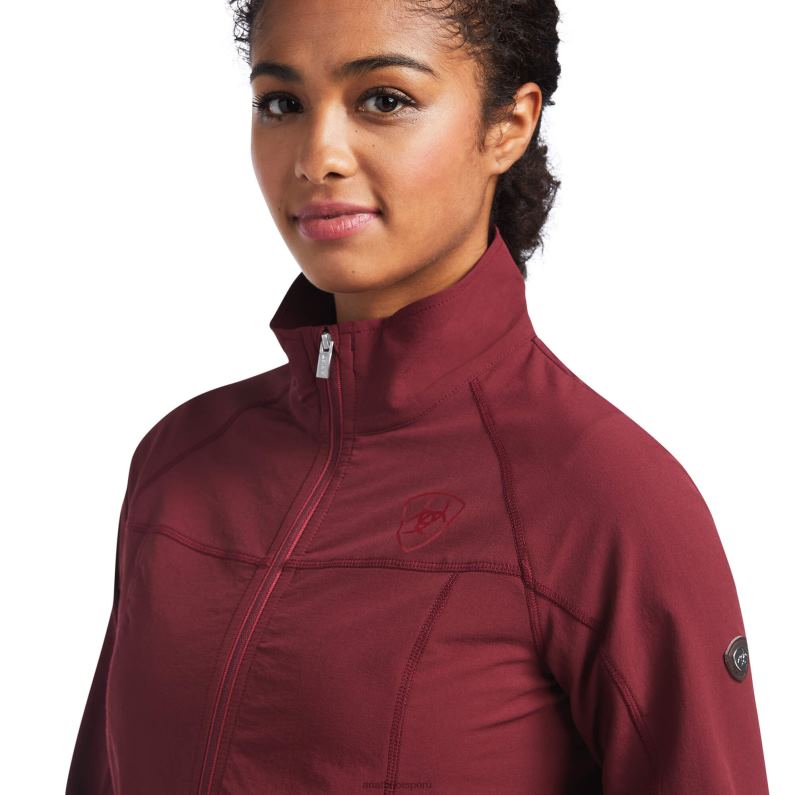 Ariat tapas mujer chaqueta softshell ágil P0RPZ3487 zinfandel