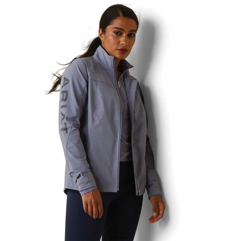 Ariat tapas mujer chaqueta softshell ágil P0RPZ3534 granito oscuro