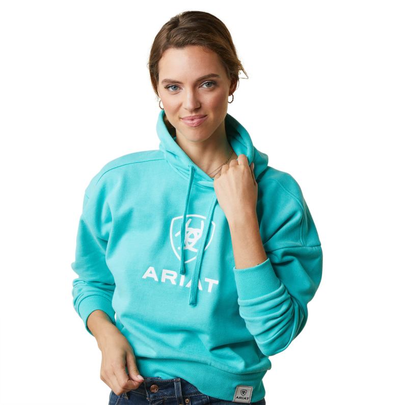 Ariat tapas mujer solo sudadera con capucha P0RPZ3368 brezo piscina azul