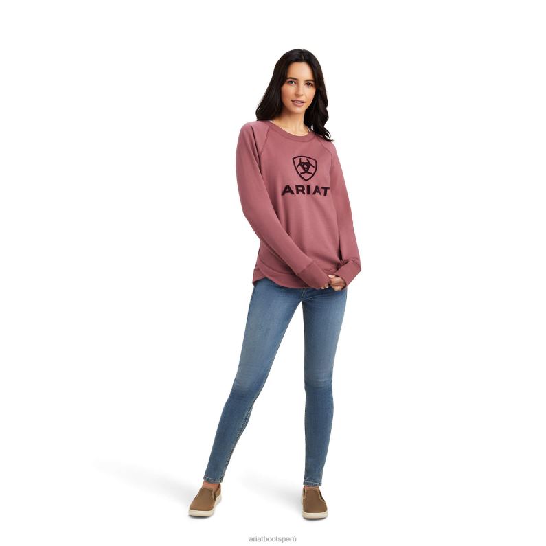 Ariat tapas mujer sudadera benicia P0RPZ3323 jengibre salvaje