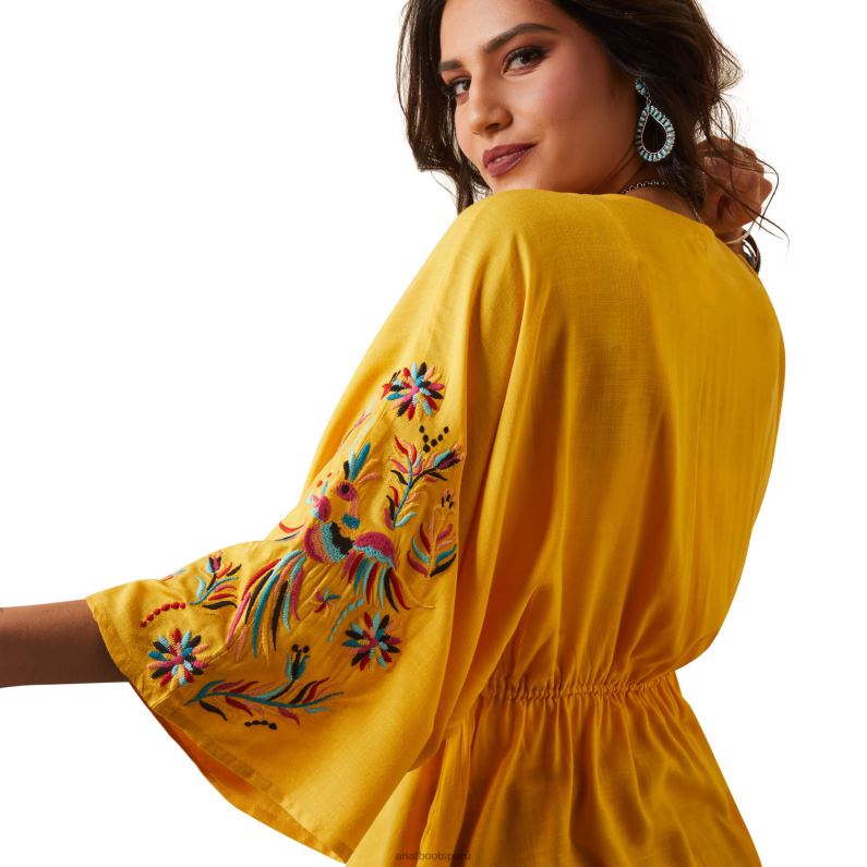 Ariat tapas mujer carmen superior P0RPZ2763 yema amarilla