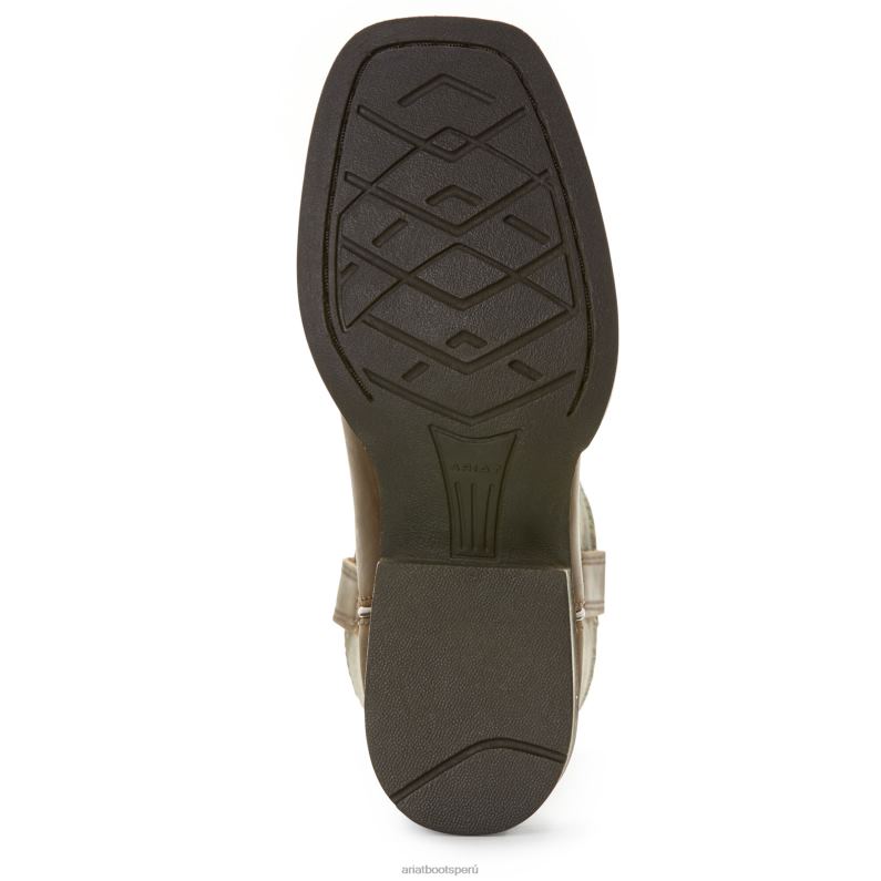 Ariat calzado niños bota vaquera patriota P0RPZ3840 marrón angustiado