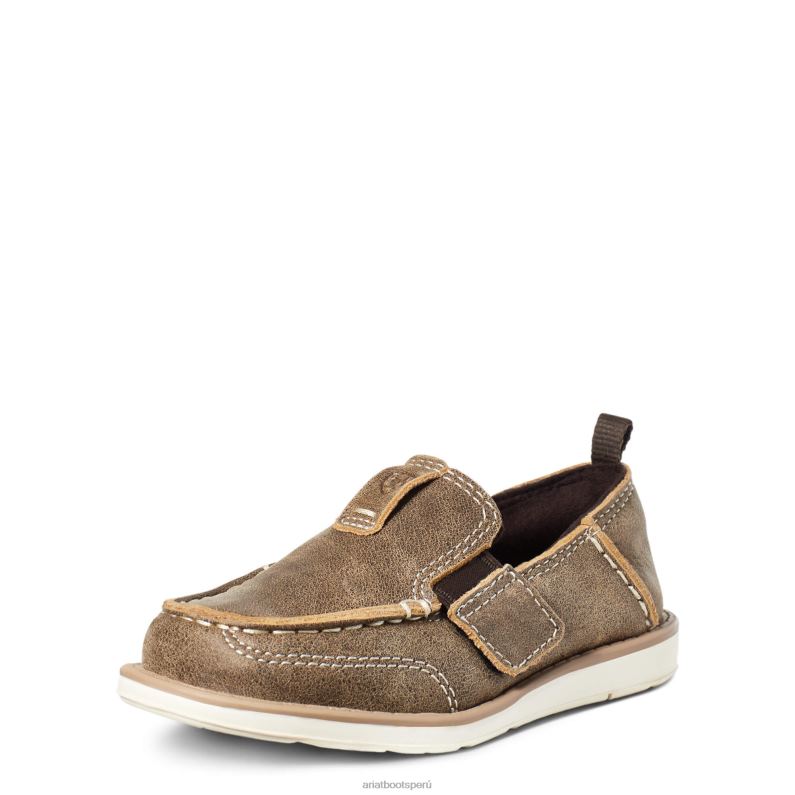 Ariat calzado niños crucero infantil P0RPZ3911 bombardero marrón
