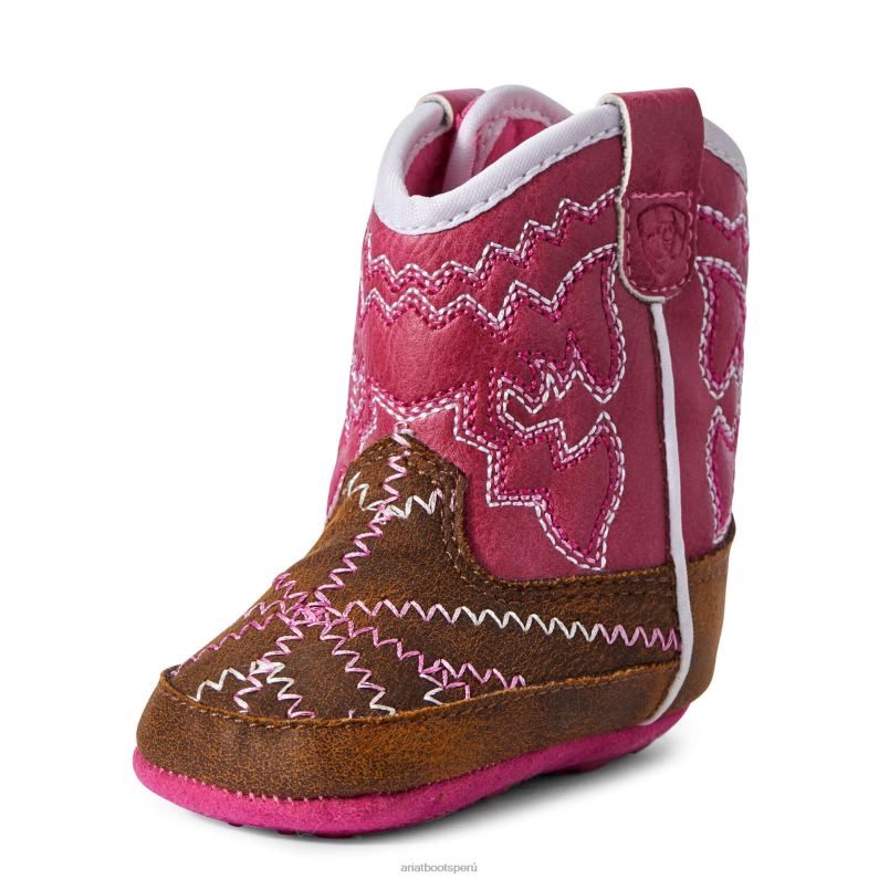 Ariat colecciones niños bota alejandria de lil' stompers P0RPZ3896 rosa