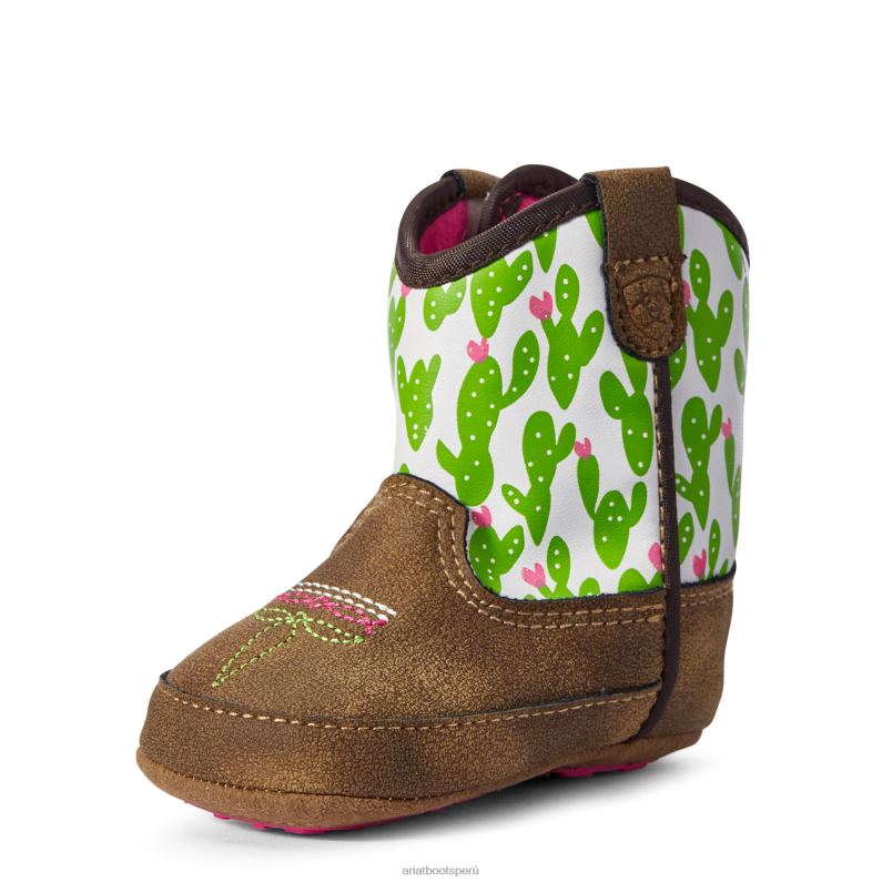Ariat colecciones niños bota anaheim de lil' stompers P0RPZ3899 blanco