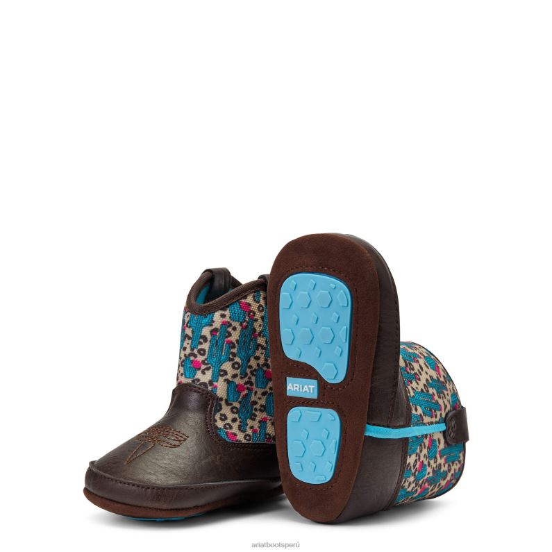 Ariat colecciones niños bota sonora lil' stompers P0RPZ3924 marrón