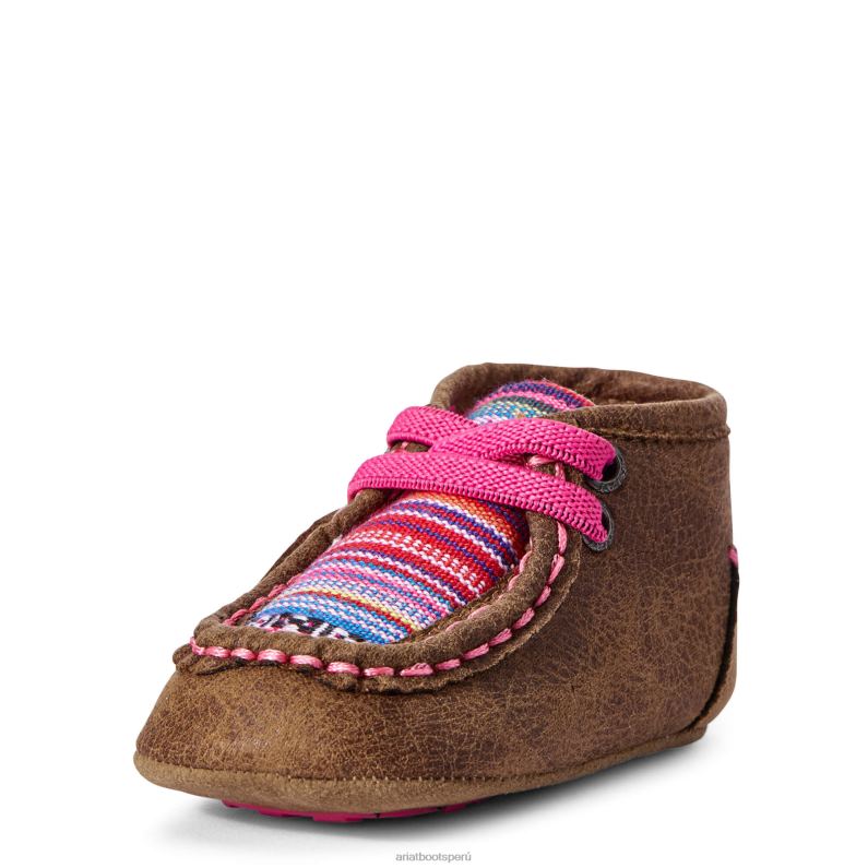 Ariat colecciones niños pequeños stompers aurora spitfire P0RPZ3902 marrón