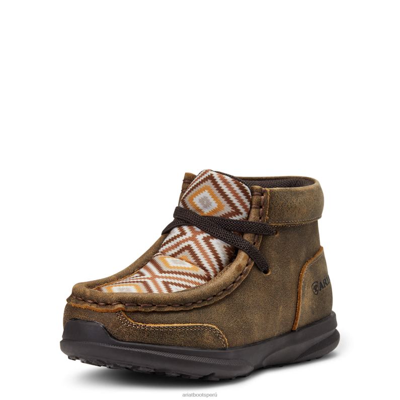Ariat colecciones niños pequeños stompers jamie spitfire P0RPZ3934 marrón