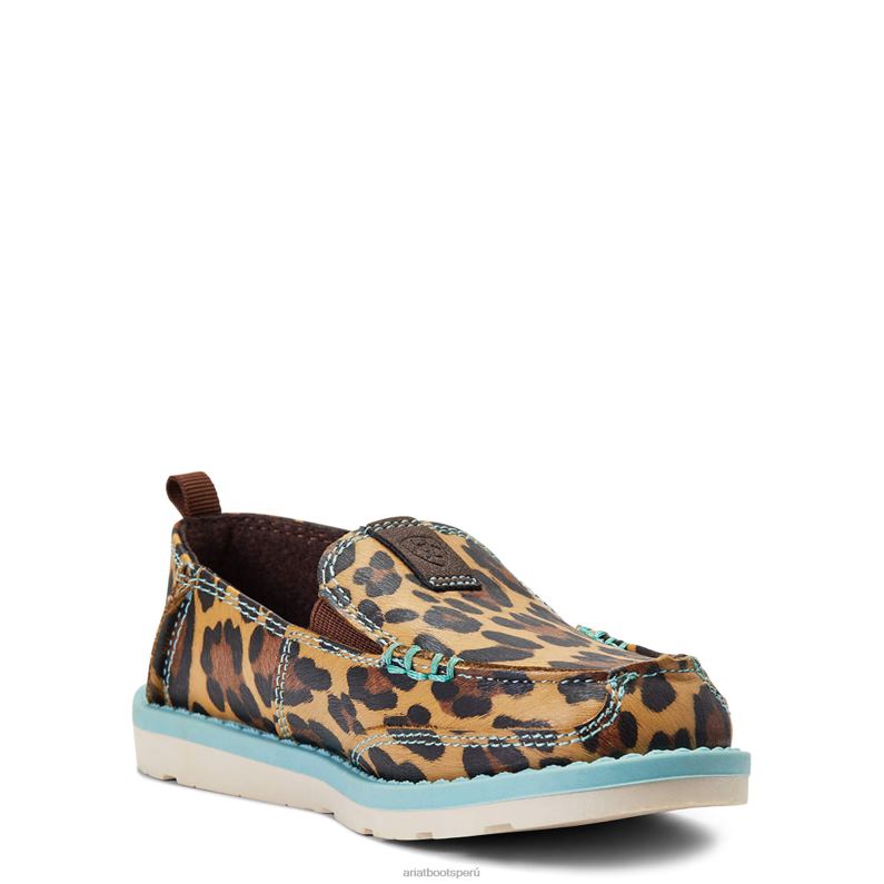 Ariat colecciones niños pequeños stompers natalie cruiser P0RPZ3922 marrón