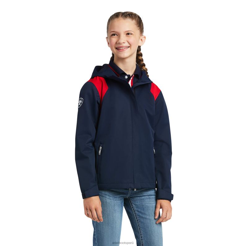 Ariat ropa niños chaqueta impermeable para espectadores P0RPZ4139 equipo