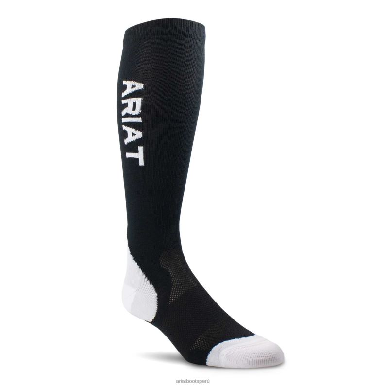 Ariat accesorios unisexo calcetines de rendimiento P0RPZ2048 negro